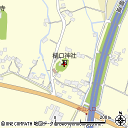 樋口神社周辺の地図