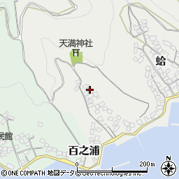 愛媛県宇和島市蛤463周辺の地図