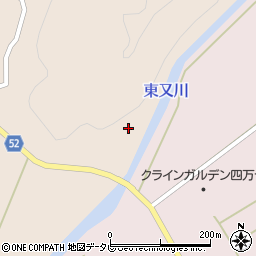 高知県高岡郡四万十町数神52周辺の地図