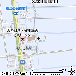 佐賀県佐賀市久保田町大字新田1534周辺の地図