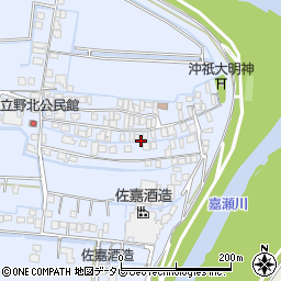 佐賀県佐賀市久保田町大字新田644周辺の地図