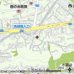 大分県大分市三芳706-1周辺の地図