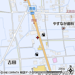 福岡県八女市吉田799-1周辺の地図