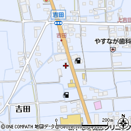 福岡県八女市吉田799周辺の地図