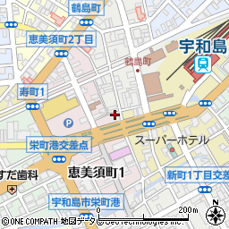 タナベメガネ駅前店周辺の地図