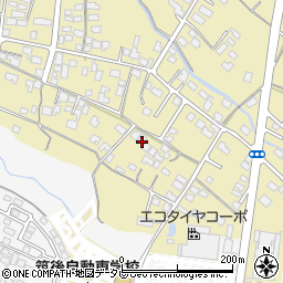 福岡県筑後市熊野819-1周辺の地図