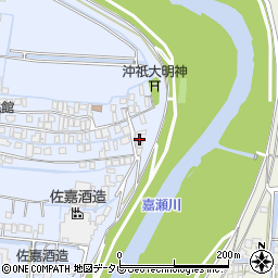 佐賀県佐賀市久保田町大字新田656周辺の地図