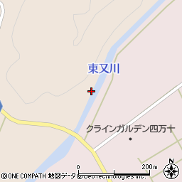 高知県高岡郡四万十町数神50周辺の地図