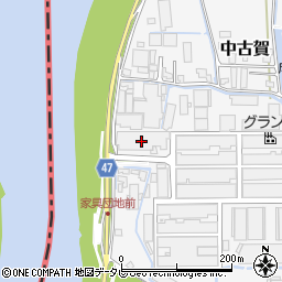 大川家具工業団地協同組合周辺の地図