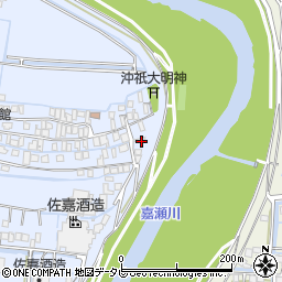 佐賀県佐賀市久保田町大字新田665周辺の地図