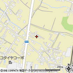 福岡県筑後市熊野1660周辺の地図