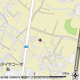 福岡県筑後市熊野1661周辺の地図