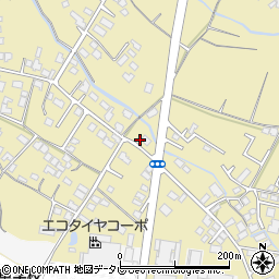 福岡県筑後市熊野881周辺の地図