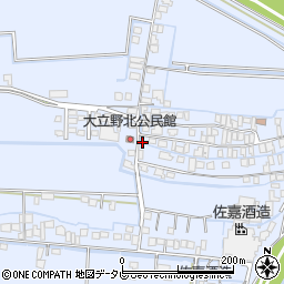 佐賀県佐賀市久保田町大字新田779周辺の地図