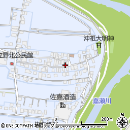 佐賀県佐賀市久保田町大字新田708周辺の地図