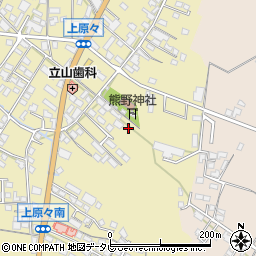 福岡県筑後市熊野1451-1周辺の地図