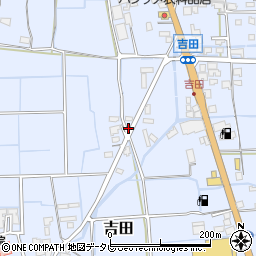 福岡県八女市吉田933周辺の地図