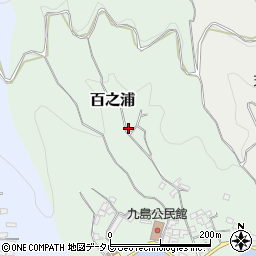 愛媛県宇和島市百之浦1115周辺の地図