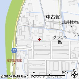内田工芸有限会社周辺の地図