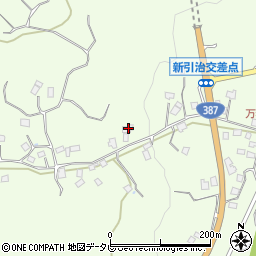 大分県玖珠郡九重町引治921周辺の地図