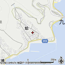 愛媛県宇和島市蛤295周辺の地図