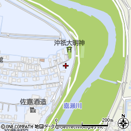 佐賀県佐賀市久保田町大字新田657周辺の地図