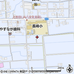 福岡県八女市吉田545周辺の地図