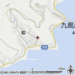 愛媛県宇和島市蛤20周辺の地図