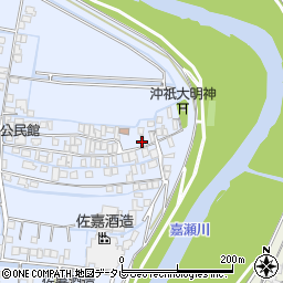 佐賀県佐賀市久保田町大字新田680周辺の地図