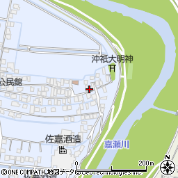 佐賀県佐賀市久保田町大字新田669周辺の地図