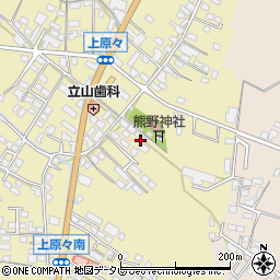 福岡県筑後市熊野1452-2周辺の地図