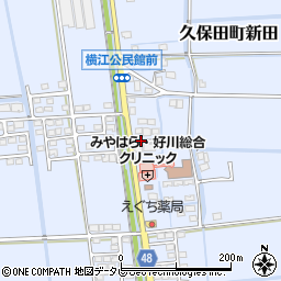 佐賀県佐賀市久保田町大字新田3676周辺の地図