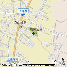 福岡県筑後市熊野1441周辺の地図