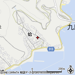 愛媛県宇和島市蛤296周辺の地図