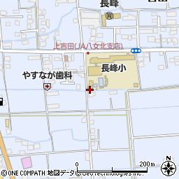 福岡県八女市吉田638周辺の地図