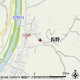 福岡県八女市長野453周辺の地図