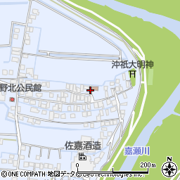 佐賀県佐賀市久保田町大字新田699周辺の地図