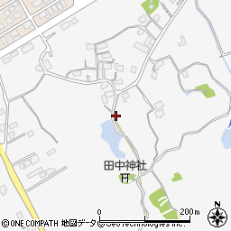 大分県大分市木田1432周辺の地図