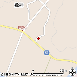 高知県高岡郡四万十町数神111周辺の地図
