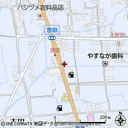 福岡県八女市吉田791周辺の地図