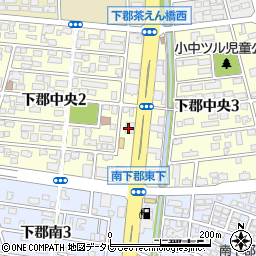 有限会社ヤマハ英語教室カネトウ楽器　下郡センター周辺の地図