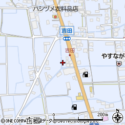 株式会社ヒライ　八女吉田店周辺の地図