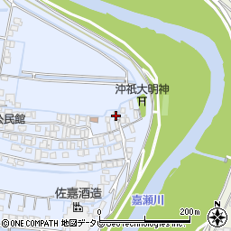 佐賀県佐賀市久保田町大字新田668周辺の地図