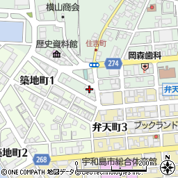 古田工務店周辺の地図
