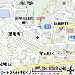 古田工務店周辺の地図