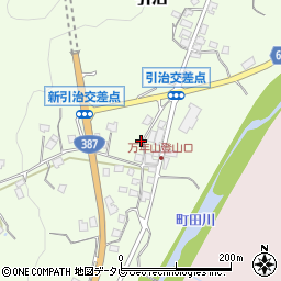 大分県玖珠郡九重町引治659-2周辺の地図