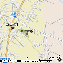 福岡県筑後市熊野1444-2周辺の地図