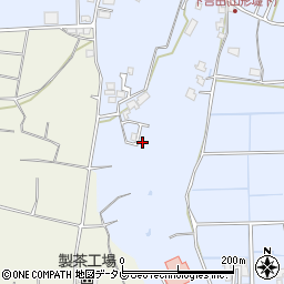 福岡県八女市吉田1243-20周辺の地図