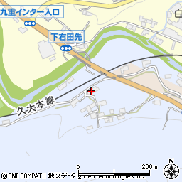 大分県玖珠郡九重町後野上183周辺の地図