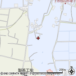 福岡県八女市吉田1243-23周辺の地図